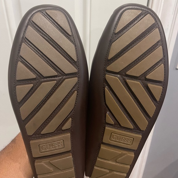 Guess Dark Brown Driving Loafers Sz 10.5 - Picture 9 of 9